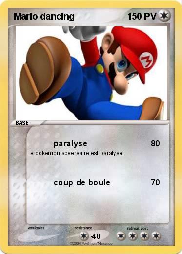 Pokemon Mario dancing