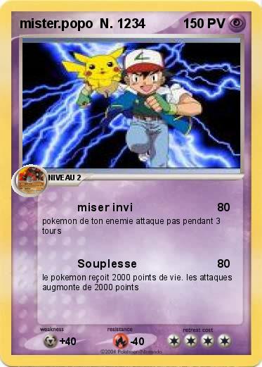 Pokemon mister.popo  N. 1234