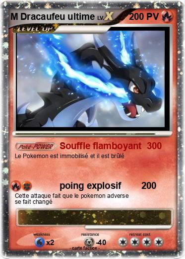 Pokemon M Dracaufeu ultime