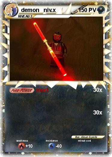 Pokemon demon   niv.x