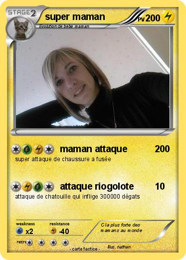 Pokemon super maman