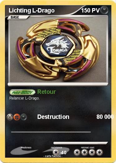 Pokemon Lichting L-Drago