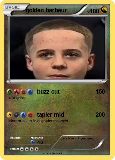 Pokemon golden barbeur