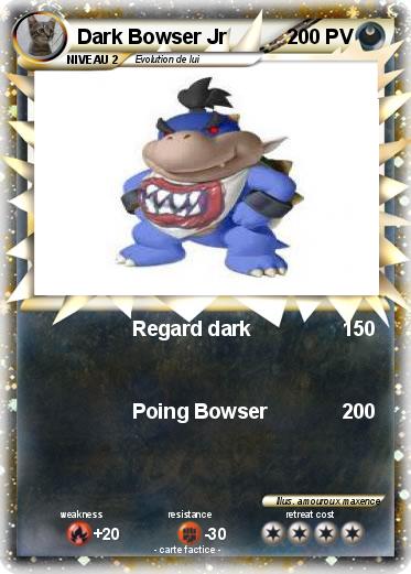 Pokemon Dark Bowser Jr