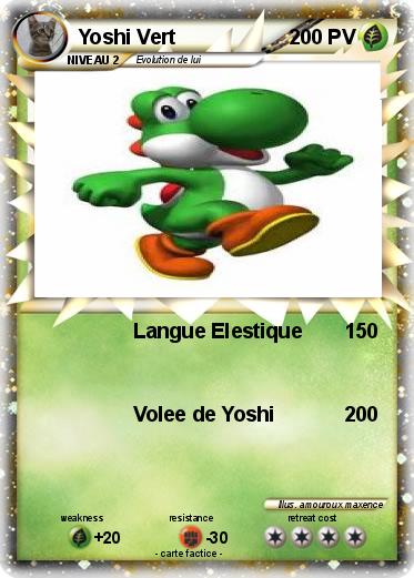 Pokemon Yoshi Vert