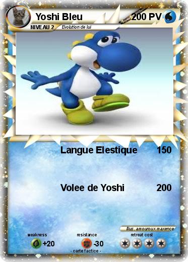 Pokemon Yoshi Bleu