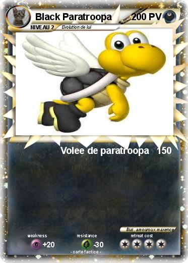 Pokemon Black Paratroopa