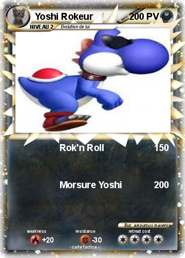 Pokemon Yoshi Rokeur