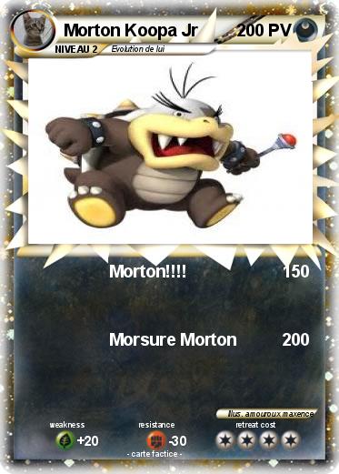 Pokemon Morton Koopa Jr