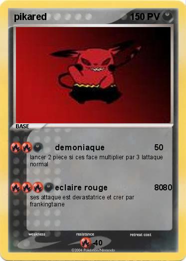 Pokemon pikared
