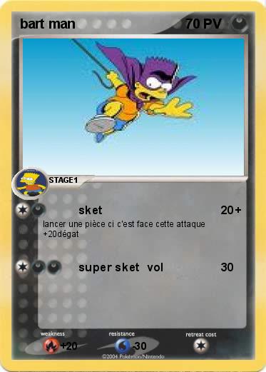 Pokemon bart man
