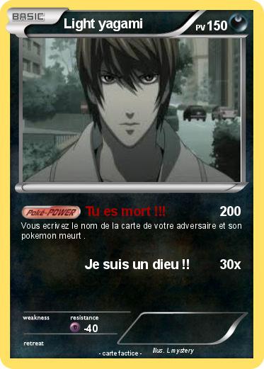 Pokemon Light yagami