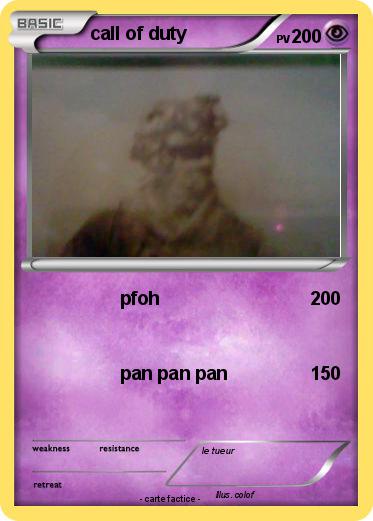 Pokemon call of duty