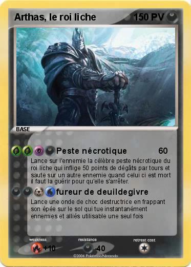 Pokemon Arthas, le roi liche