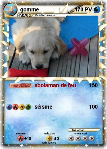 Pokemon gomme