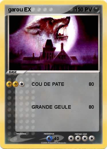 Pokemon garou EX