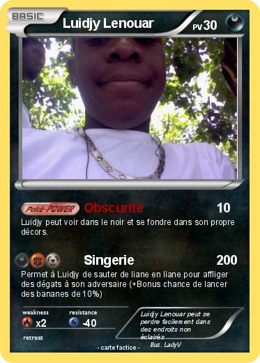Pokemon Luidjy Lenouar