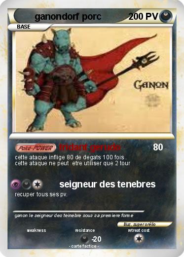 Pokemon ganondorf porc