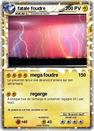 Pokemon fatale foudre