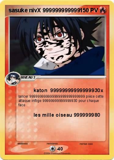 Pokemon sasuke nivX 999999999999