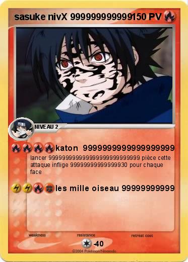 Pokemon sasuke nivX 999999999999