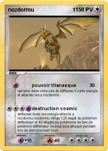 Pokemon nozdormu                          1