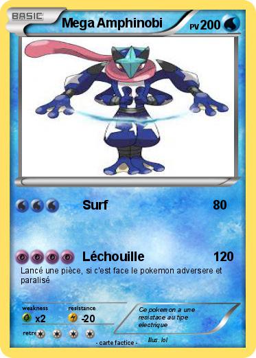 Pokemon Mega Amphinobi