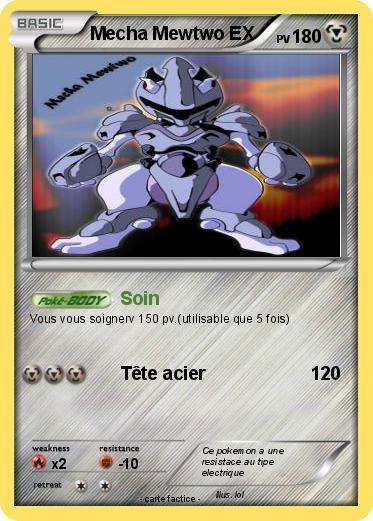 Pokemon Mecha Mewtwo EX