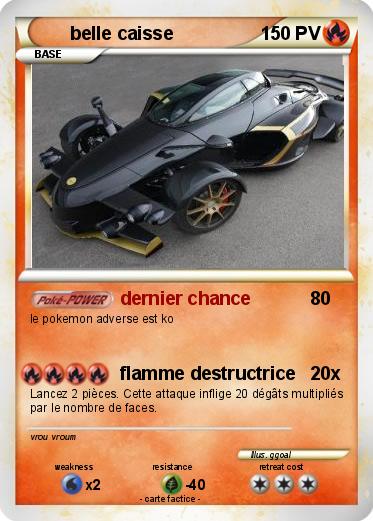Pokemon belle caisse