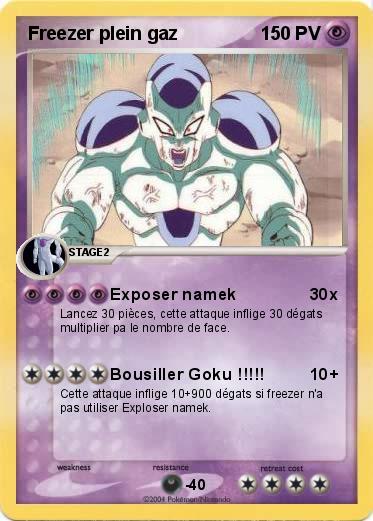 Pokemon Freezer plein gaz