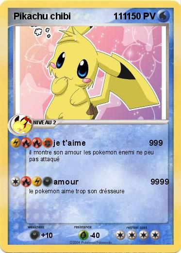 Pokemon Pikachu chibi                 111                                                  11