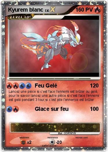Pokemon Kyurem blanc