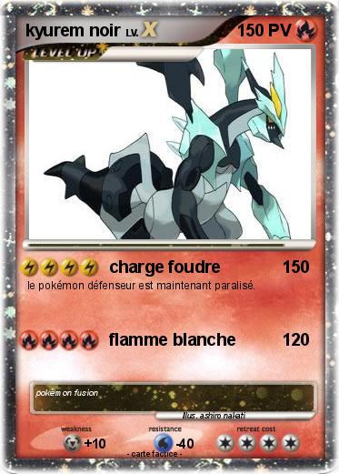 Pokemon kyurem noir