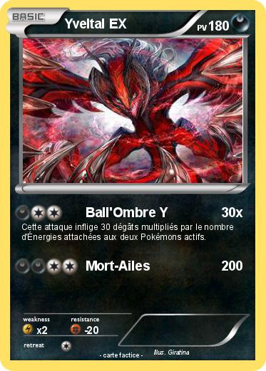 Pokemon Yveltal EX