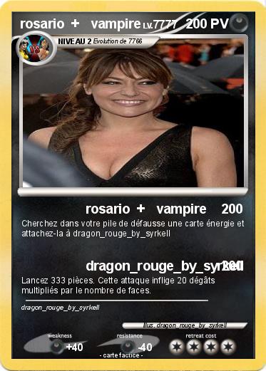 Pokemon rosario  +   vampire