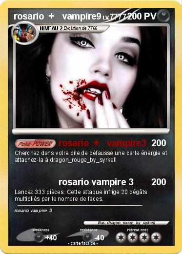 Pokemon rosario  +   vampire9