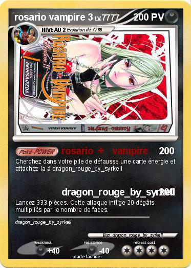 Pokemon rosario vampire 3