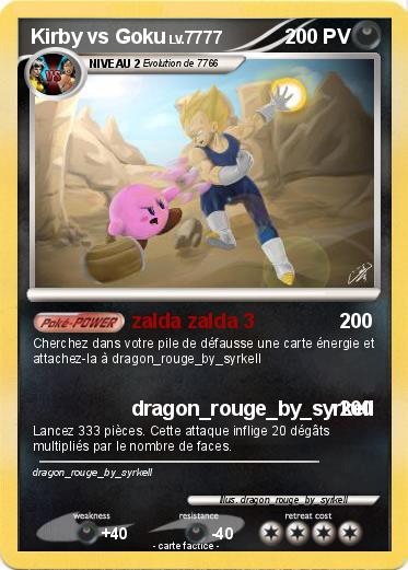 Pokemon Kirby vs Goku