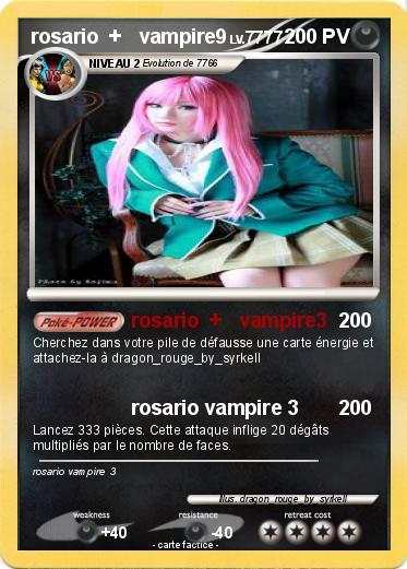 Pokemon rosario  +   vampire9