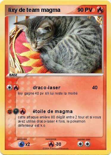 Pokemon lixy de team magma