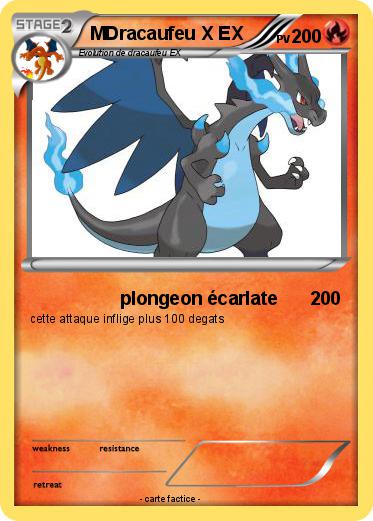 Pokemon MDracaufeu X EX