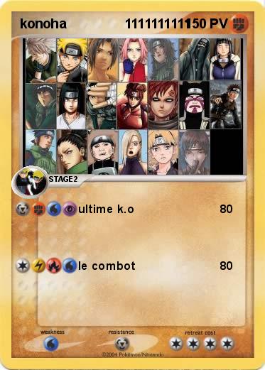 Pokemon konoha                1111111111