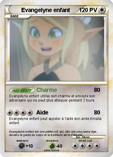 Pokemon Evangelyne enfant