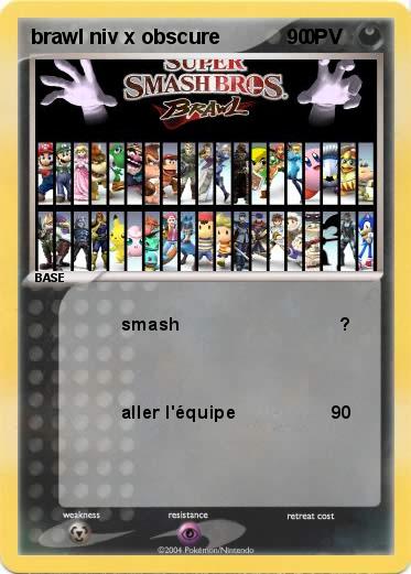 Pokemon brawl niv x obscure               0                                  