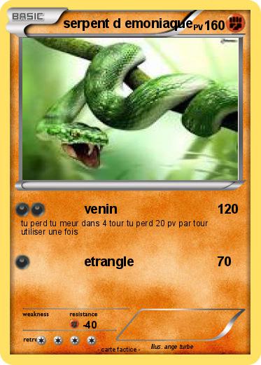 Pokemon serpent d emoniaque