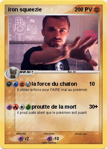 Pokemon iron squeezie