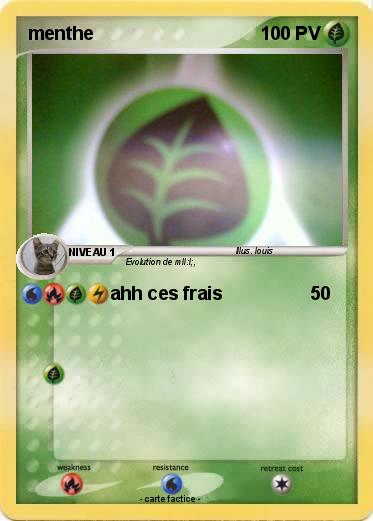 Pokemon menthe