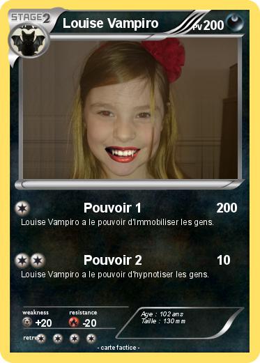Pokemon Louise Vampiro