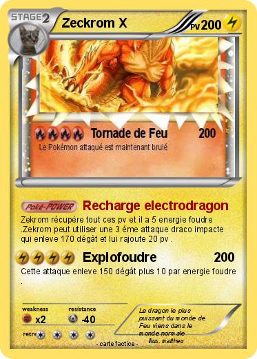 Pokemon Zeckrom X