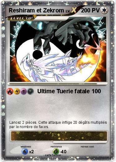 Pokemon Reshiram et Zekrom